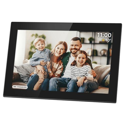 Rama foto Digitala Kruger&Matz Frameo, IPS 10.1inch, Wi-Fi, 16GB Intern (Negru)
