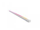 Tub LED RGB Philips Hue Play Gradient Large, pentru TV 60", 1800 lm, lumina alba si color (2000-6500K), 137.7cm, Aluminiu, Alb