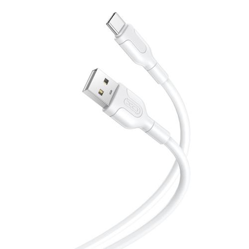Cablu Date si Incarcare USB-A - USB-C XO Design NB212, 18W, 1m, Alb