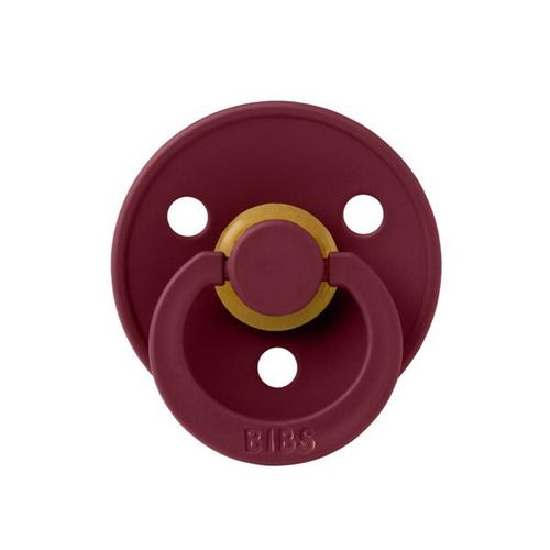 Suzeta Colour Latex, Tetina Rotunda, 6 Luni +, Elderberry