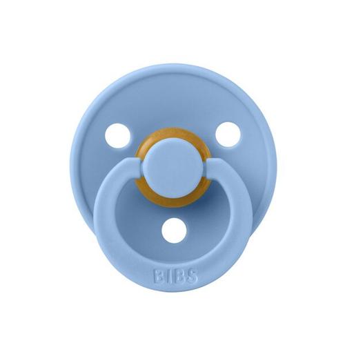 Suzeta Colour Latex, Tetina Rotunda, 0 Luni +, Sky Blue