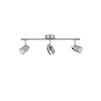 Spot Philips Essentials Meranti, 3xGU10, IP20, 10x49x15.5cm, Crom mat