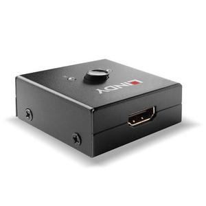 Adaptor Switch Lindy LY-38336, 2x HDMI - HDMI, Black