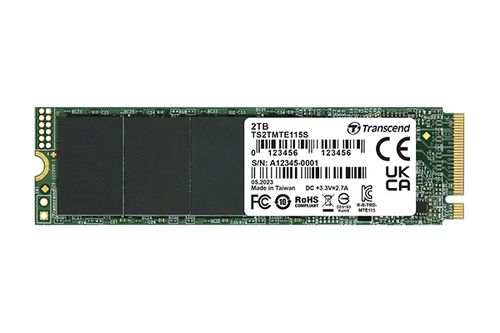 SSD Transcend MTE115S, 2TB, M.2 2280, PCIe Gen3 x4 NVMe