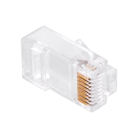 Conector neecranat Pass Through RJ45 CAT 6E, TEL0072