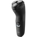 Aparat de ras Philips Shaver Seria 1000 S1141/00, barbierit umed şi uscat, fara fir, capete 4D flexibile, lame autoascutire, 40 min, capac de protectie (Negru) Aparat de ras Philips Shaver Seria 1000 S1141/00, barbierit umed şi uscat, fara fir, capete 4D flexibile, lame autoascutire, 40 min, capac de protectie (Negru)