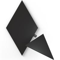 Kit de extindere 3 panouri LED RGBW luminoase modulare inteligente Nanoleaf Shapes Black Triangles