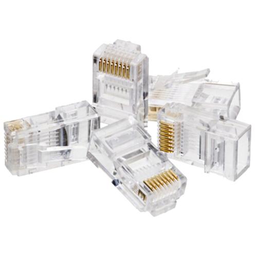 Set 100 mufe RJ45 UTP, Alantec, Transparent