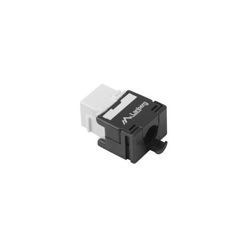 Cuplaj modular cu montaj fara scule, Lanberg, Keystone RJ45 180° UTP cat5e