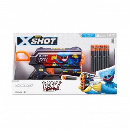 Blaster X−Shot Skins Flux, 8 cartuse, Poppy Playtime, S1, Zuru, Toony