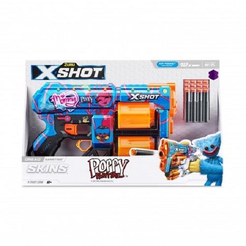 Blaster X−Shot Skins Dread, 12 cartuse, Poppy Playtime, S1, Zuru, Gametime