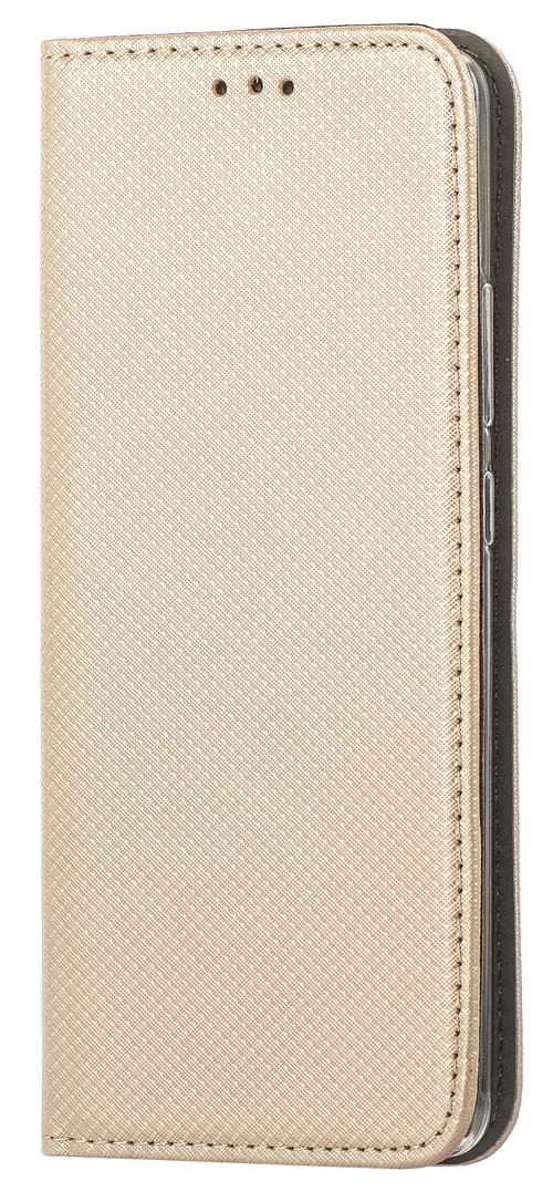 Husa pentru Samsung Galaxy A14 A145 / A14 5G A146, OEM, Smart Magnet, Aurie