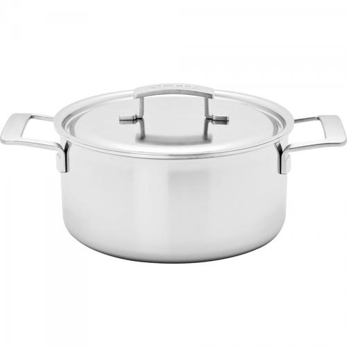 Oala cu capac, Demeyere, Argintiu, 4l