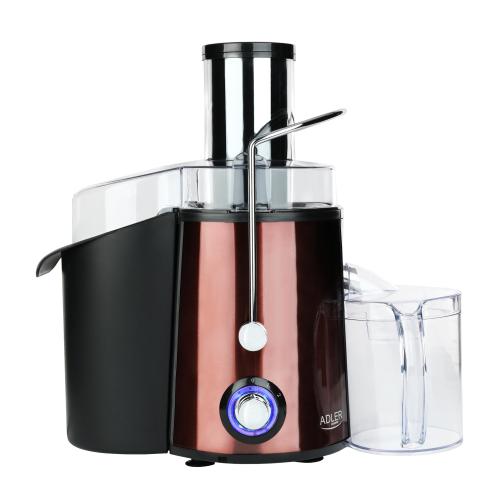 Storcator electric pentru legume si fructe Adler AD4129, 2000 W, 15000-18000 rpm, Negru/Rosu