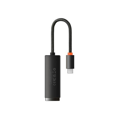 Adaptor de Retea Extern, Baseus BS-OH004 Lite Series, USB Type-C la RJ45 Gigabit Ethernet, Negru Adaptor de Retea Extern, Baseus BS-OH004 Lite Series, USB Type-C la RJ45 Gigabit Ethernet, Negru