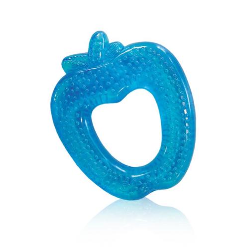 Jucarie de dentitie bebelusi Lorelli, Apple, peste 3 luni, Blue