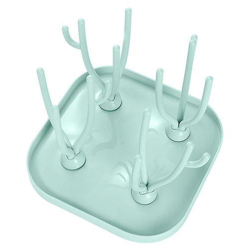 Suport pentru uscarea biberoanelor si accesoriilor Lorelli, Mint Green