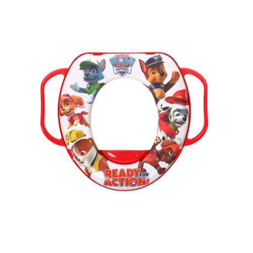Reductor moale pentru toaleta Disney, cu manere, Paw Patrol, White