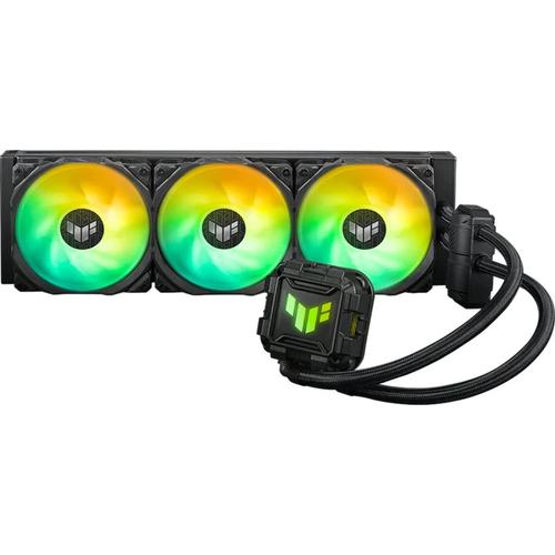 Cooler CPU AIO ASUS TUF GAMING LC II 360 ARGB, 3x 120mm TUF GAMING, Racire cu lichid, AURA SYNC (Negru)