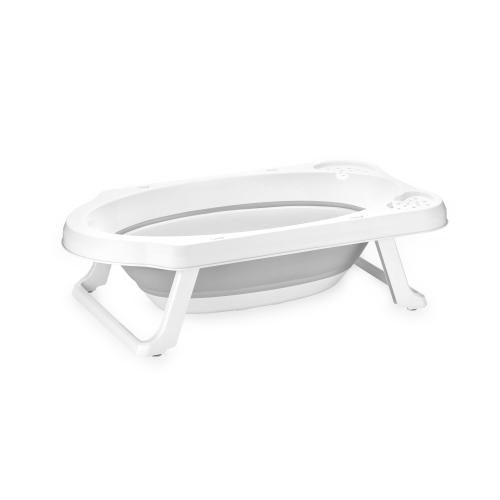 Cadita pliabila pentru bebelusi Lorelli, 82 cm, cu dop de scurgere, Nordic Grey Cadita pliabila pentru bebelusi Lorelli, 82 cm, cu dop de scurgere, Nordic Grey