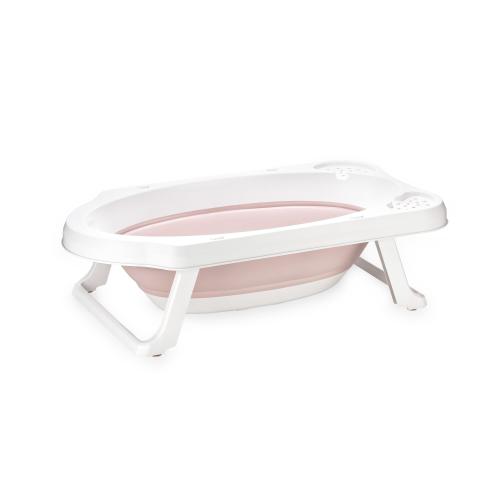 Cadita pliabila pentru bebelusi Lorelli, 82 cm, cu dop de scurgere, Nordic Pink Cadita pliabila pentru bebelusi Lorelli, 82 cm, cu dop de scurgere, Nordic Pink