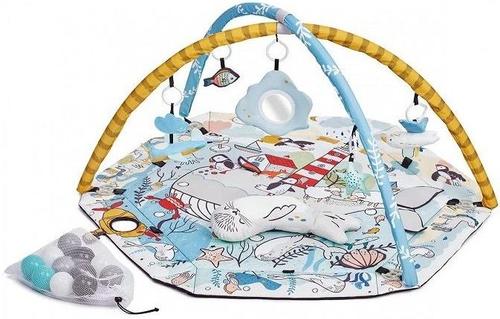 Covoras interactiv 2 in 1 pentru copii, Kinderkraft, Multicolor
