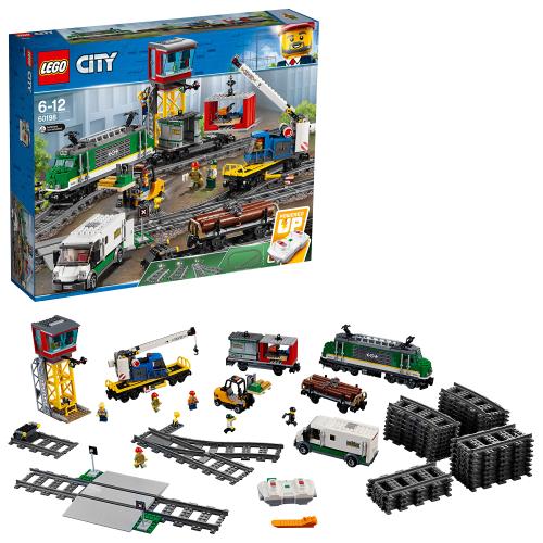 LEGO City - Tren marfar 60198, 1226 piese LEGO City - Tren marfar 60198, 1226 piese
