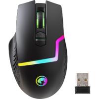 Mouse Wireless Gaming Marvo M791W RGB, USB, 10000 dpi (Negru)