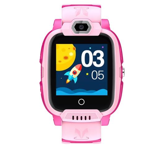 Smartwatch Canyon Kids Jondy KW-44, Ecran IPS 1.4inch, Bluetooth, Camera 0.3MP, GPS, 4G, Waterproof IP67 (Roz)