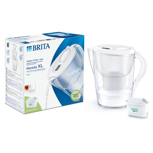Cana filtranta BRITA Marella XL Maxtra PRO, 3.5 L (Alb) - 0 | YEO