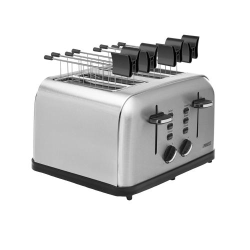 Prajitor de paine 4 sloturi Princess Steel Style 4, 1750W