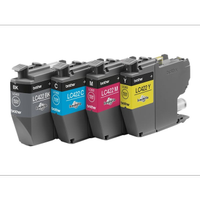 Cartus de cerneala set, Brother, LC422VAL, Negru/Cyan/Magenta/Galben