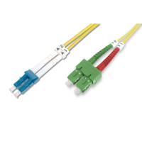Cablu fibra optica Digitus DK-292SCA3LC-01 1 M SC/APC LC I-VH OS2, Galben