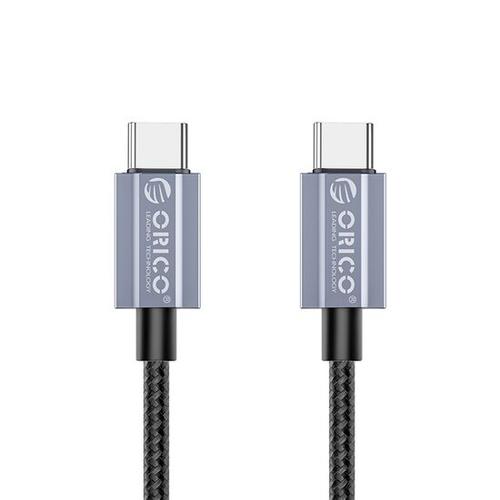 Cablu USB Orico GQA100 100W USB Type-C - USB Type-C 1.5m, Negru
