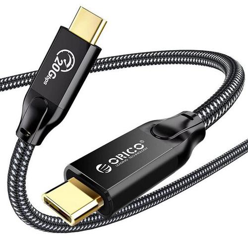Cablu USB Orico CM32 100W USB Type-C - USB Type-C 2m, Negru