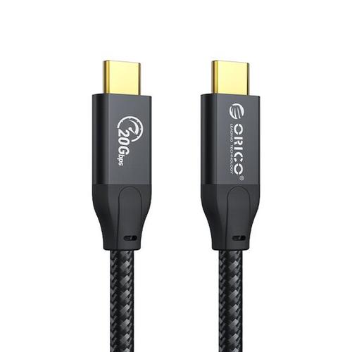 Cablu USB Orico CM32 100W USB Type-C - USB Type-C 1m, Negru