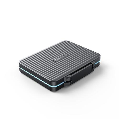 Cutie protectie Orico PHCD 5, Compartimentare: 6x card SD / 6x card MicroSD / 2x M.2