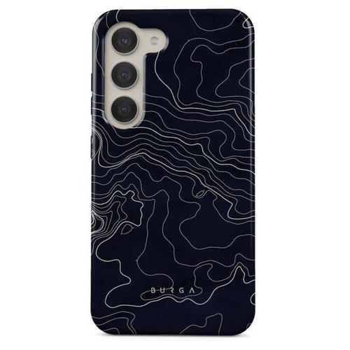Husa Burga Dual Layer Drifting Shores Line Art pentru Samsung Galaxy S23