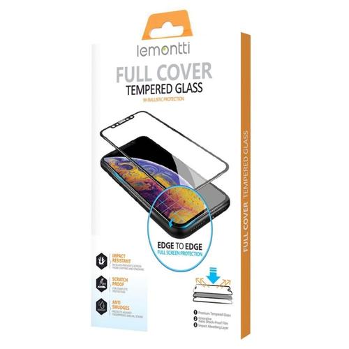 Folie Lemontti Sticla Full Fit compatibila cu Samsung Galaxy S23 Plus, Negru