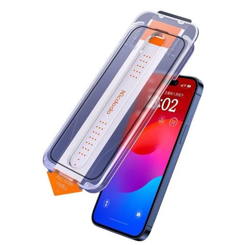 Folie Sticla Mcdodo compatibila cu iPhone 15 Plus, Transparent