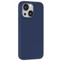 Husa Devia Silicon Nature Series compatibila cu iPhone 15 Plus, Albastru