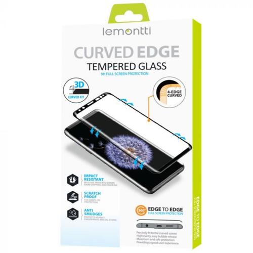 Folie Lemontti Sticla Full Fit compatibila cu iPhone 15 Plus, Negru