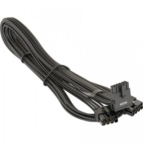 Cablu Seasonic 2x 8-Pin PCIe - 1x 16-Pin PCIe 5.0 12VHPWR 90°