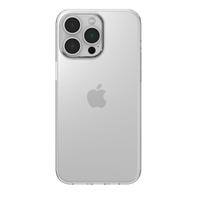 Husa protectie spate Devia pentru Apple iPhone 15 Pro, Silicon (Transparent)