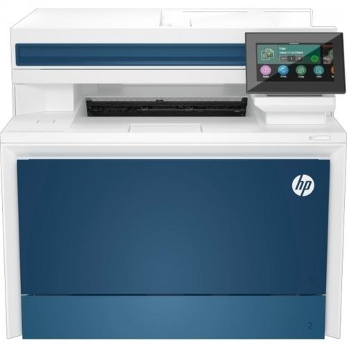 Multifunctional Laser HP LaserJet PRO MFP 4302FDW, A4, Color, 33 ppm, Retea, Wireless (Alb/Albastru)