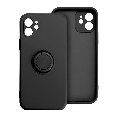 Husa pentru Xiaomi Redmi 13C, OEM, Silicone Ring, Neagra