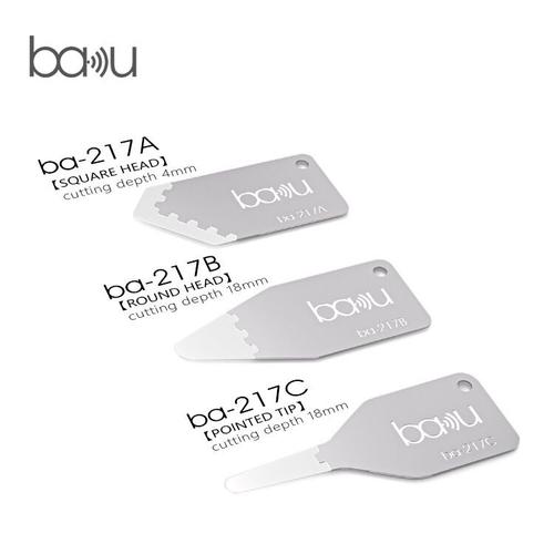 Clips Metalic Baku BA-217, 3in1