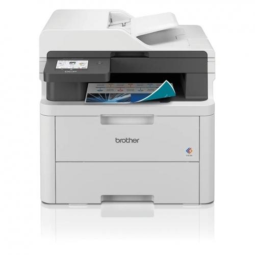 Multifunctional Laser Brother DCP-L3560CDW, A4, Color, 26 ppm, ADF, USB, Retea, Wireless (Alb)