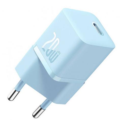 Incarcator retea Baseus GaN5 Mini, 20W, USB-C, Fast Charger (Albastru) Incarcator retea Baseus GaN5 Mini, 20W, USB-C, Fast Charger (Albastru)