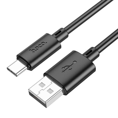 Cablu Date si Incarcare USB-A - USB-C HOCO Gratifed X88, 20W, 1m, Negru